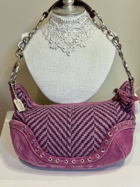 Rare Coach Suede Purse